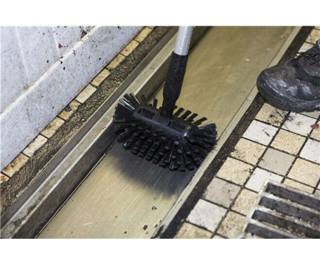 Vikan Ergo Steel Aluminium handgreep Zwart 1510 mm &Oslash;31mm 