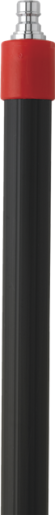 Vikan Transport Waterdoorlatende Telescoopsteel Met Q-Koppeling  &Oslash;32, 160.0-278.0cm , Zwart