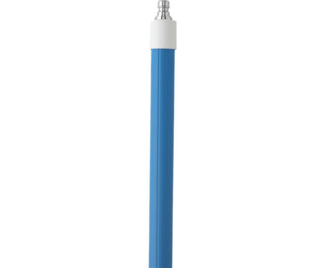 Vikan Hygi&euml;ne Aluminium Telescoopsteel Met Watertoevoer 1600-2780mm Blauw
