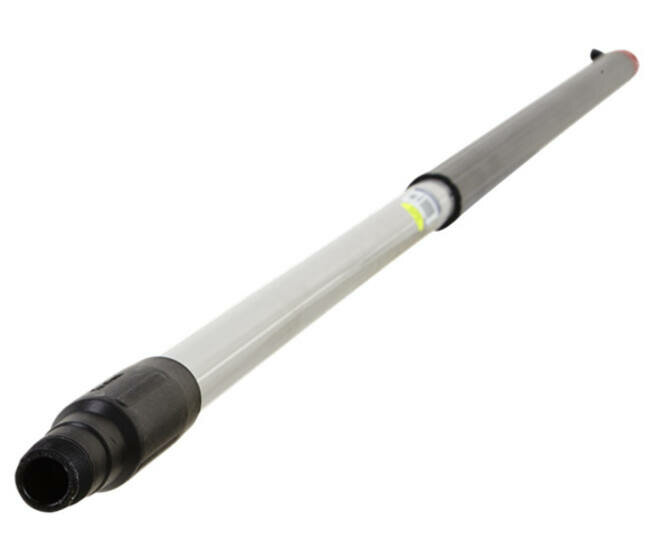 Vikan Transport Q- Koppeling Waterdoorlatende Steel Met Aan/Uit Knop &Oslash;31, 157,5cm ,  Zwart