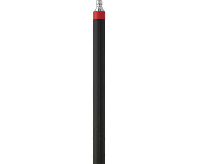 Vikan Transport Extra Lange Waterdoorlatende Steel Met Q-Koppeling &Oslash;31, 193,5cm , Zwart