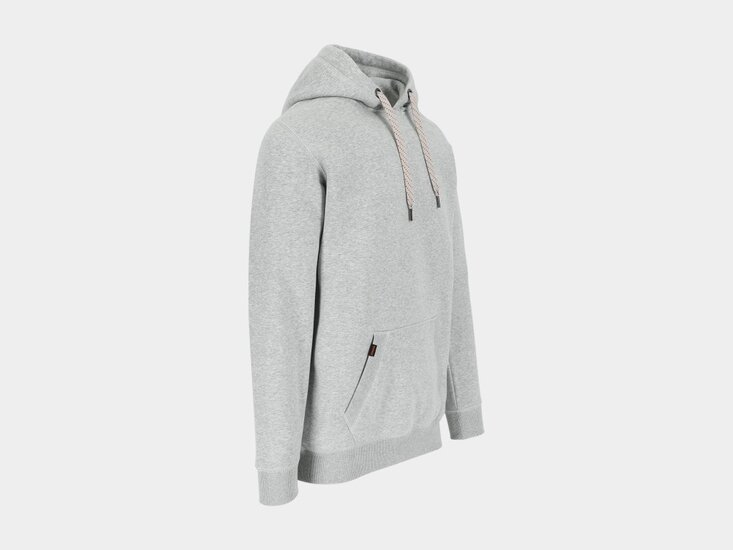 Herock HESUS Sweater met Kap Licht Heather Grijs