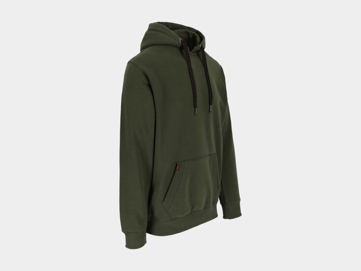 Herock HESUS Sweater met Kap Donker Kaki