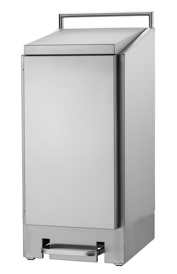 Dutch Bins afvalhouder RVS 120 li..