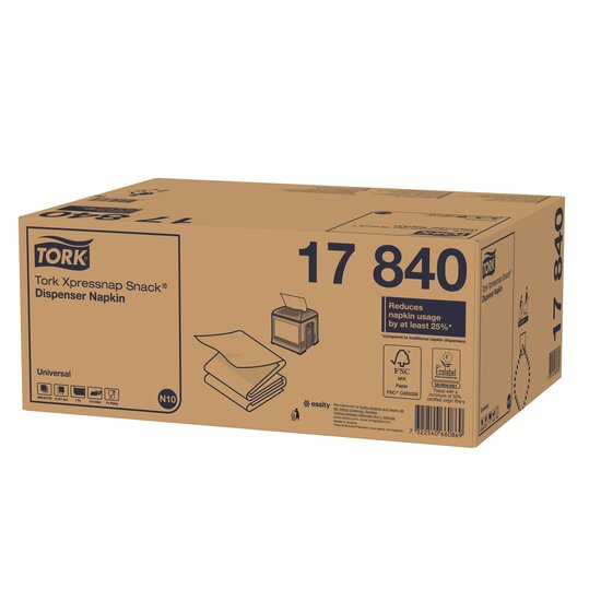 Tork Xpressnap Dispenserservet N10,  8x1.125st, 9.000st/doos
