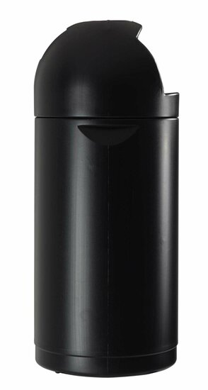 Vuilnisbak-cyvomax green-zwart 52L