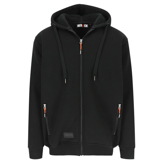 Herock Otis sweater met kap Zwart