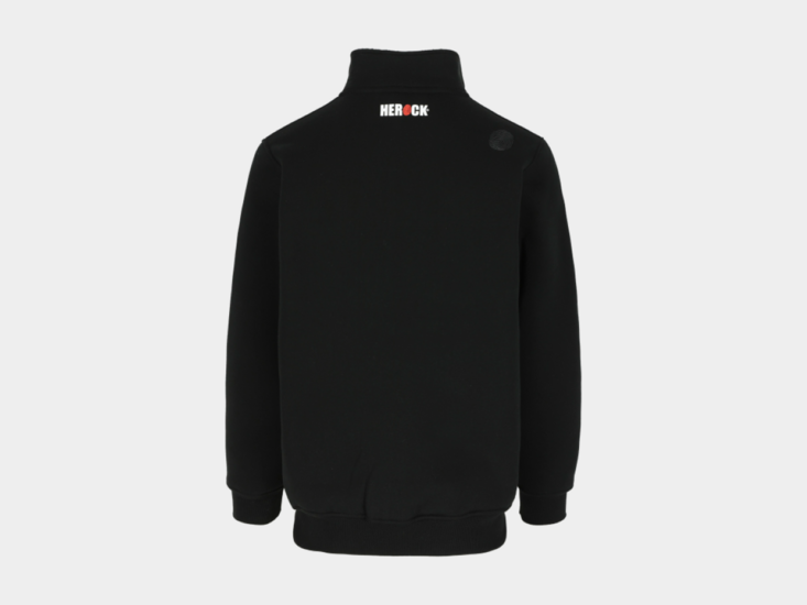Herock OTAR Sweater met Kraag Zwart