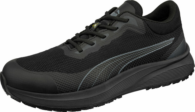 Puma Safety SPARK ST BLK LOW O1 FO SR Werkschoen Zwart