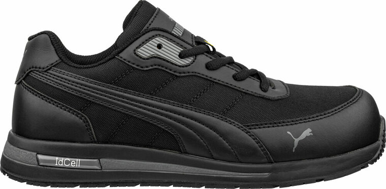 Puma Safety EPIC BLK LOW S3S ESD FO HRO SR Veiligheidsschoenen Zwart Veiligheidsneus