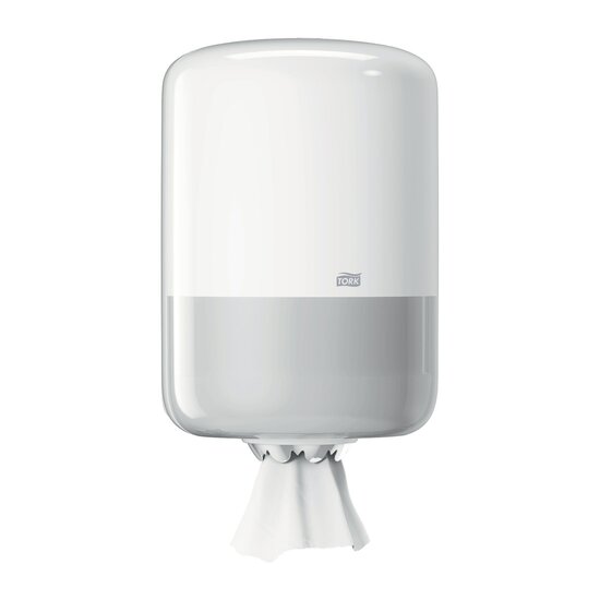 Tork Centerfeed Poetspapier Dispenser Wit M2 Elevation-Line 
