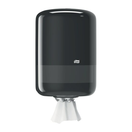 Tork Centerfeed Poetspapier Dispenser Zwart M2 Elevation-Line 