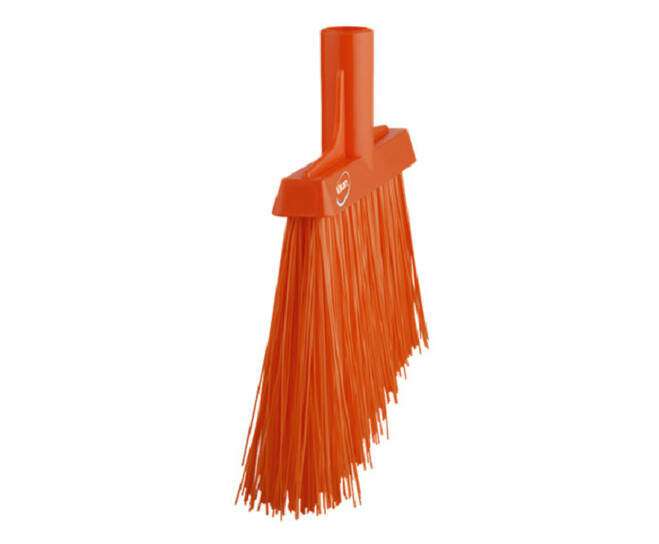 Vikan Harde Hoekbezem Oranje 290mm