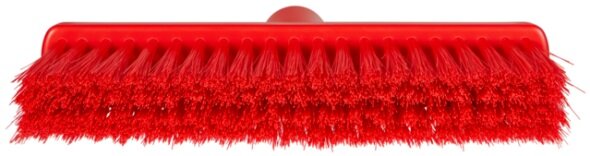 Vikan Hygi&euml;ne  Portaalbezem Rood 260mm