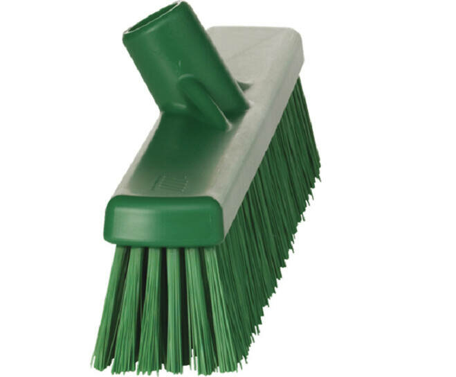 Vikan Hygiene Bezem Combi Zacht/Hard Groen 410mm