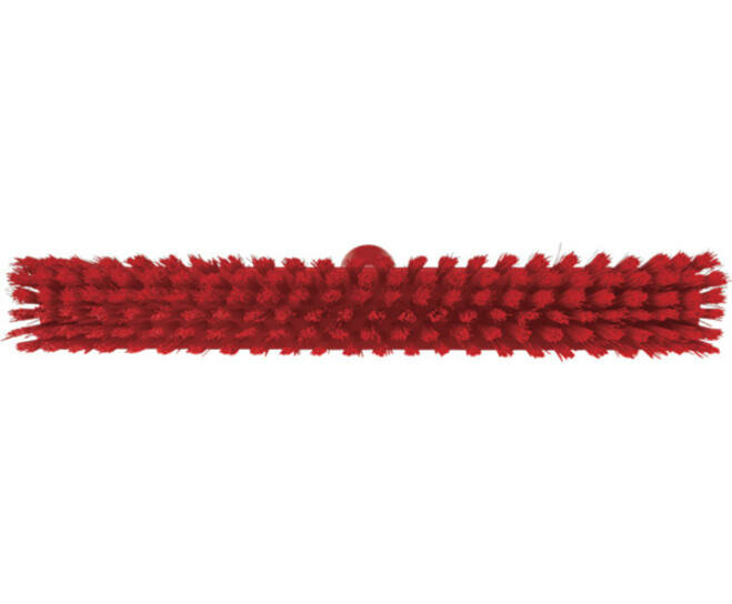 Vikan Hygiene Bezem Combi Zacht/Hard Rood 410mm