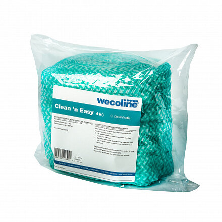 Wecoline navulling clean 'n easy desinfectie doeken 3x150