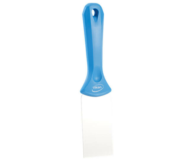 Vikan RVS Handschraper Smal 50mm Blauw