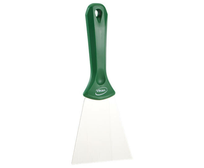 Vikan RVS Handschraper Breed 100mm Groen