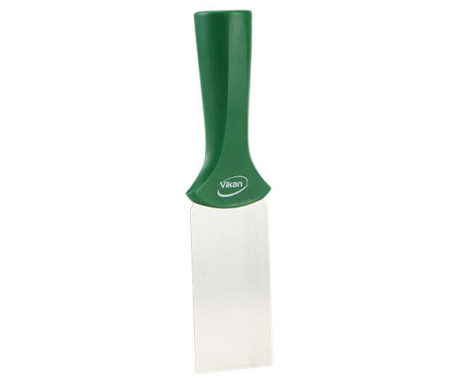 Vikan RVS Handschraper Met Schroefdraad Smal 50mm Groen