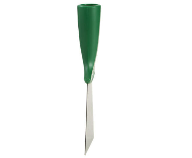 Vikan RVS Handschraper Met Schroefdraad Breed 100mm Groen
