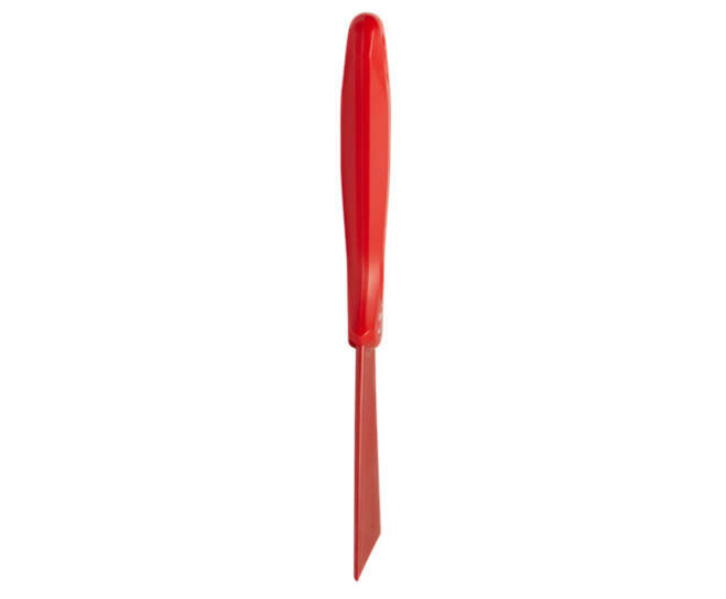 Vikan Nylon Handschraper Breed 100mm Rood