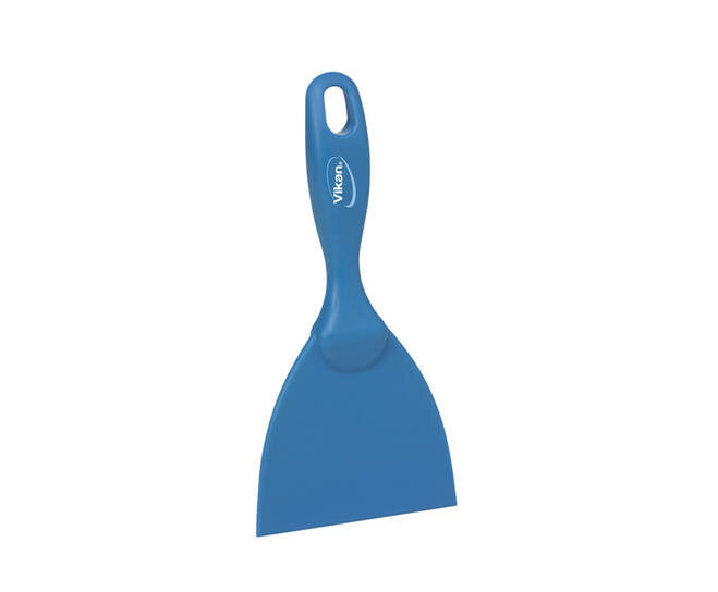Vikan Metaal En X-ray Detecteerbare Handschraper Breed 120mm Blauw