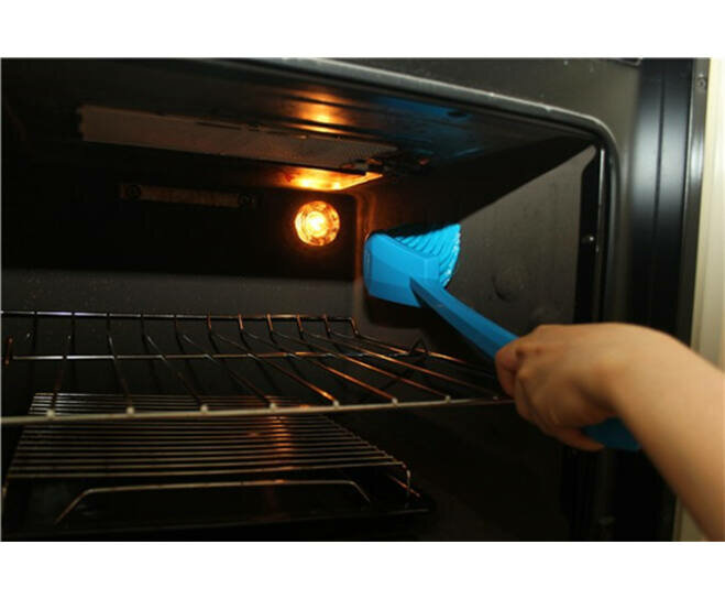 Vikan Glazuurborstel Zacht 415mm Blauw