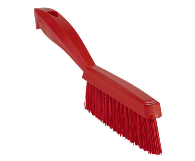 Vikan Smalle Handborstel Zeer Hard 300mm Rood