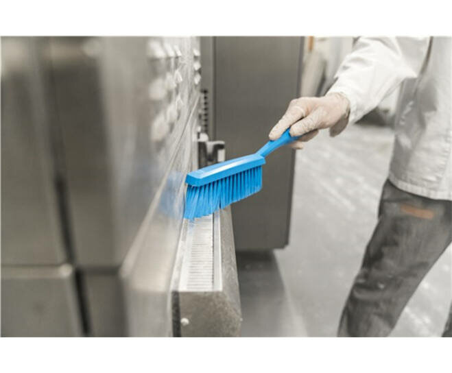 Vikan Handveger Zachte Vezel 330mm Blauw