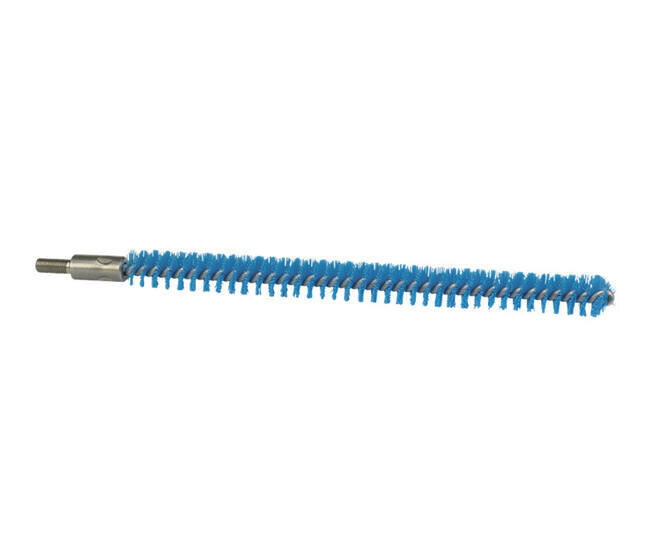 Vikan Pijpborstel Midium Voor Flexibele Kabel &Oslash;12, 200mm Blauw