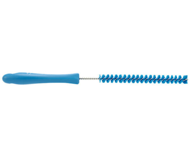 Vikan Harde Afvoerborstel &Oslash;15mm, 310mm Blauw
