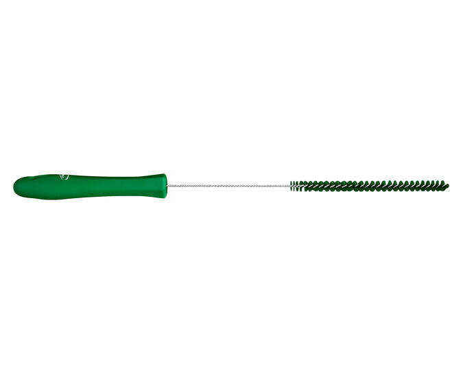 Vikan Smalle Medium Pijpborstel &Oslash;9mm, 370mm Groen