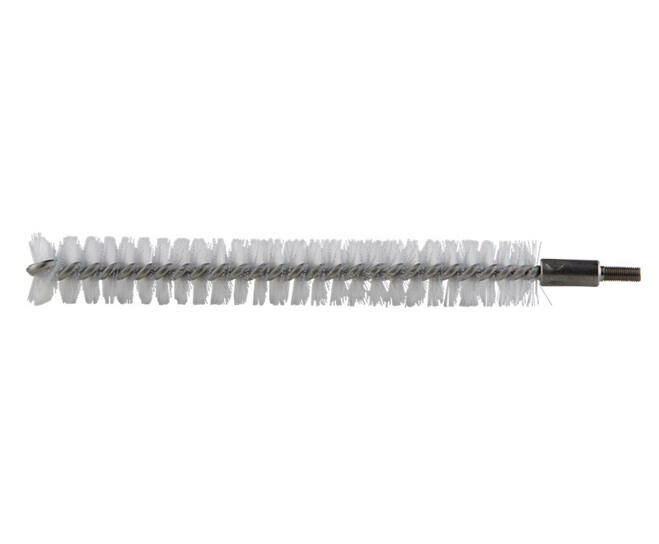 Vikan Pijpborstel Medium Voor Flexibele Kabel &Oslash;20, 200mm Wit
