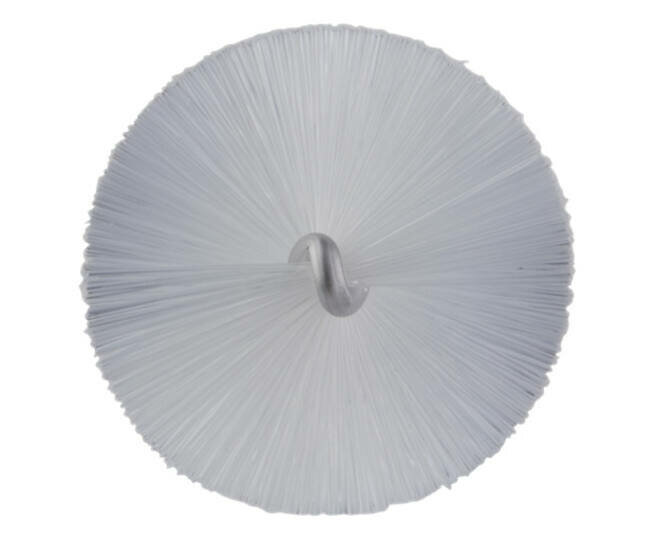 Vikan Pijpborstel Midium Voor Flexibele Kabel &Oslash;40, 200mm Wit