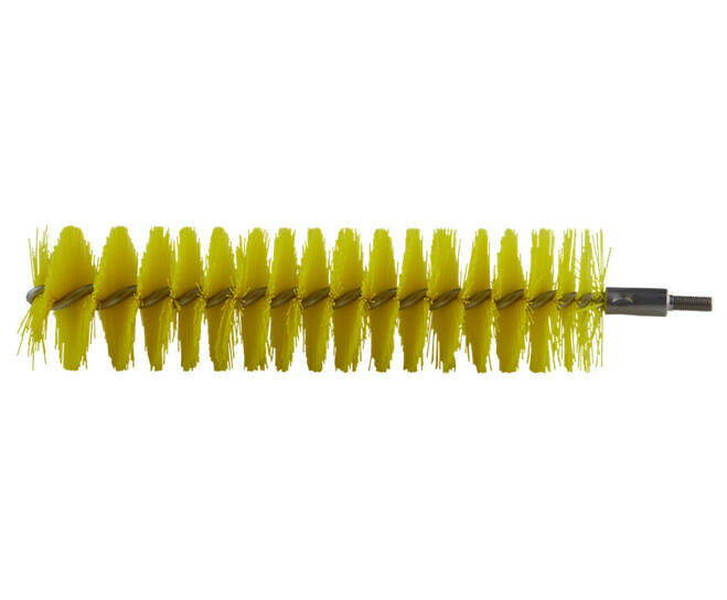Vikan Pijpborstel Midium Voor Flexibele Kabel &Oslash;40, 200mm Geel