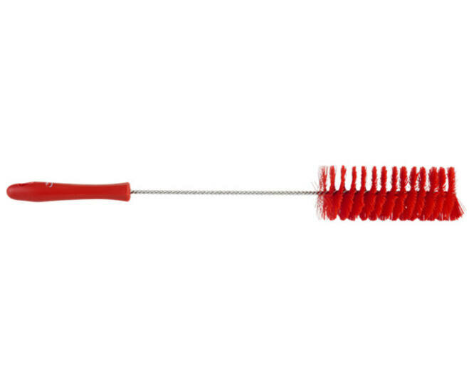 Vikan Medium Pijpborstel Met Handvat &Oslash;60, 500mm Rood