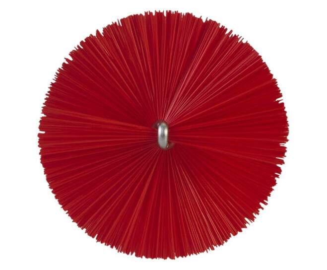 Vikan Medium Pijpborstel Met Handvat &Oslash;60, 500mm Rood