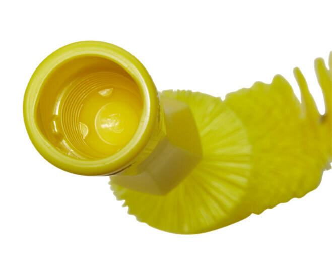 Vikan Medium Buizenborstel Met Handvat &Oslash;55, 360mm Geel