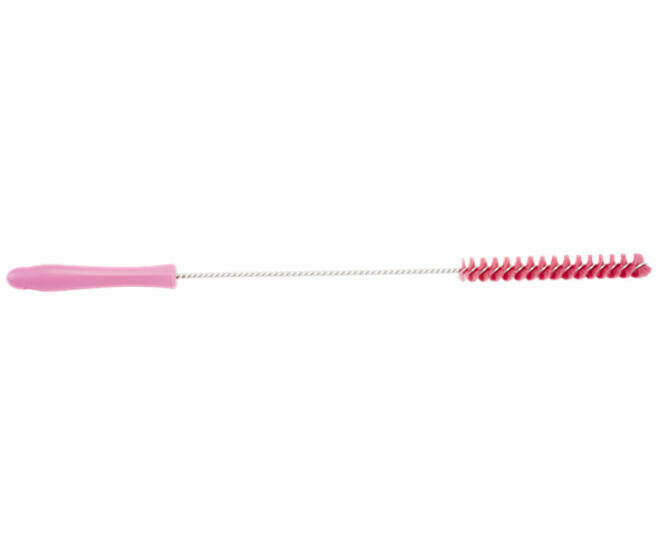 Vikan Medium Pijpborstel Met Handvat &Oslash;20, 500mm Roze