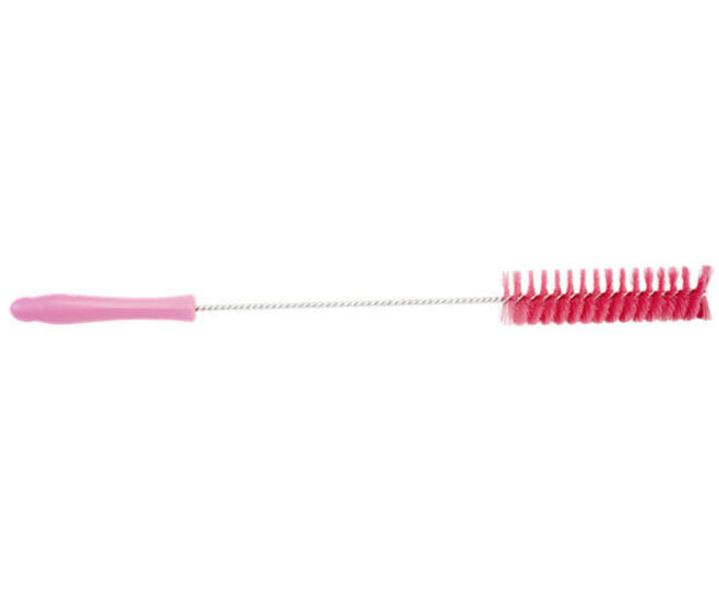 Vikan Harde Pijpborstel Met Handvat &Oslash;40, 500mm Roze