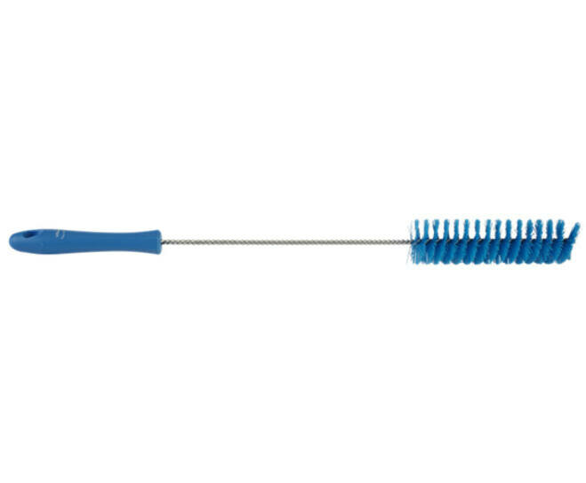 Vikan Harde Pijpborstel Met Handvat &Oslash;40, 500mm Blauw