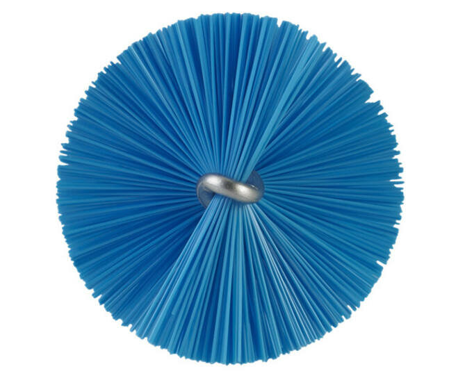 Vikan Harde Pijpborstel Met Handvat &Oslash;40, 500mm Blauw