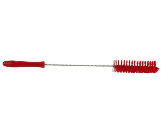 Vikan Harde Pijpborstel Met Handvat &Oslash;40, 500mm Rood
