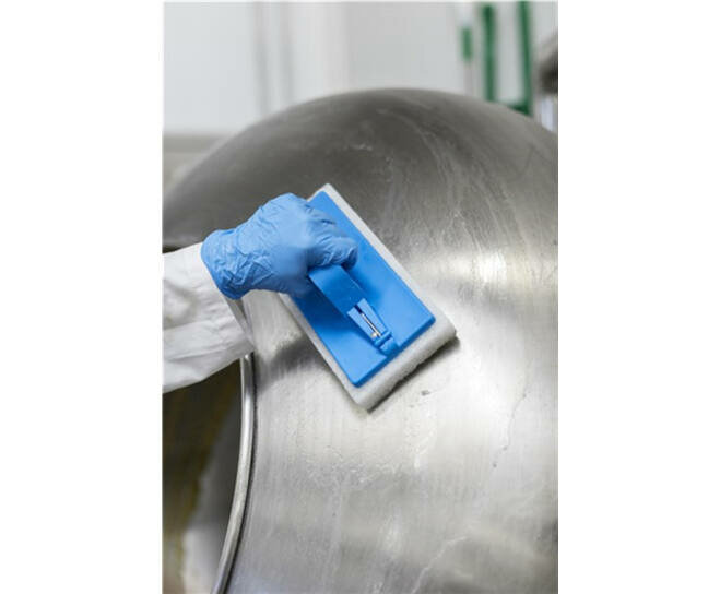 Vikan Hygi&euml;ne Padhouder Handmodel 230mm Blauw