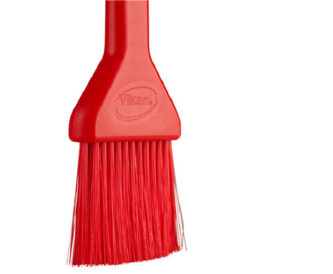 Vikan Zachte Platte Deegborstel 50mm Rood