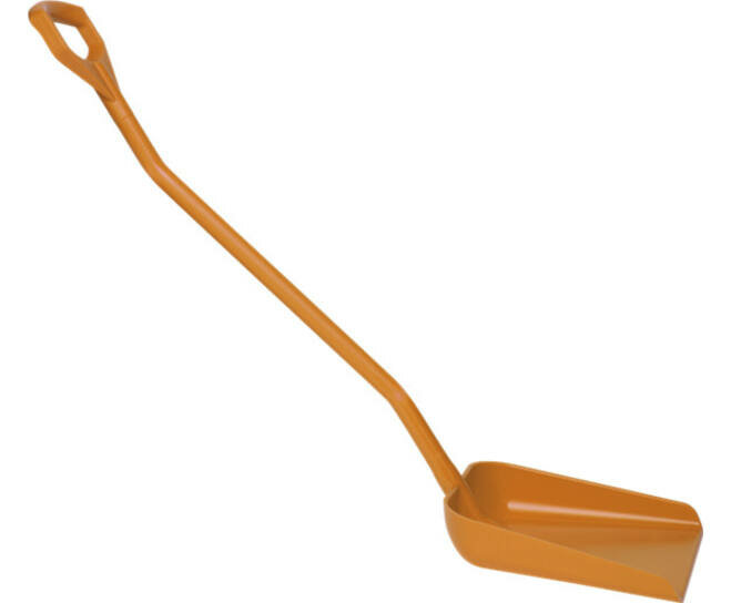Vikan Ergonomische Schop Lange Steel 1310mm Oranje