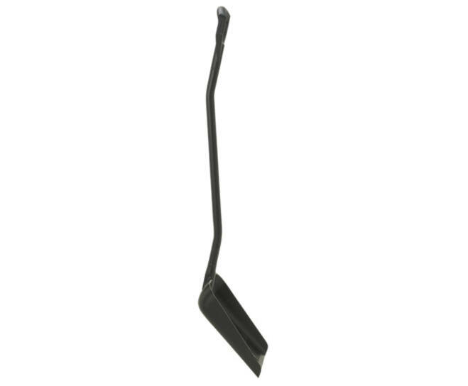 Vikan Ergonomische schep Afvoergaten 350mm Zwart