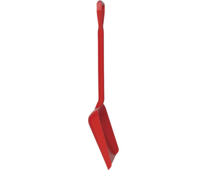 Vikan Schop D-Grip Korte Steel 1035mm Rood