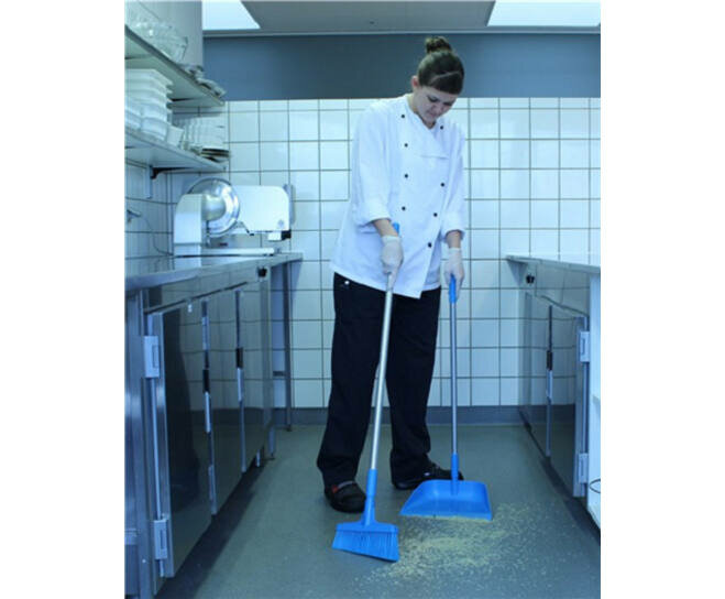 Vikan Rechtopstaande Stofblik 330mm Blauw